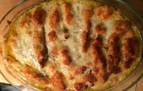 Escalope sauce tomate et courgette (facon Marie)