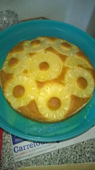 Gâteau à l'ananas