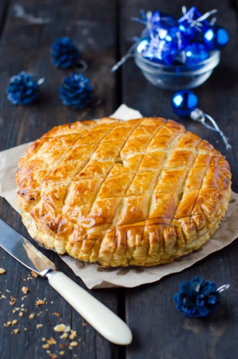 Galette des rois à la carotte