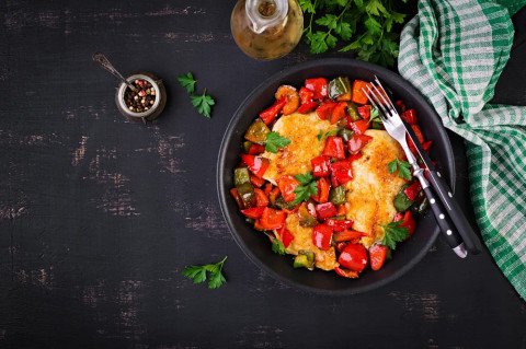 Poulet basquaise au Cookeo