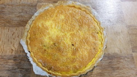 Tarte fondante aux endives et au curry