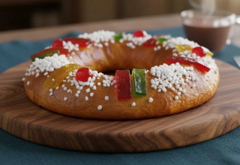 Galette des rois briochée / Twelfth Night Cake / King Cake