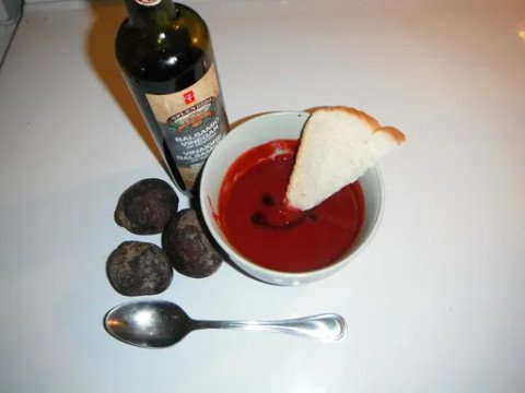 Soupe rouge d'hiver