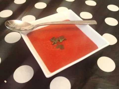 Velouté chaud de betteraves