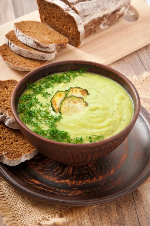 Velouté de courgettes simple