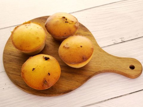 Muffins aux pépites de chocolat