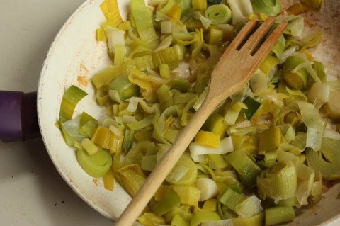 Fondue aux poireaux au Cookeo