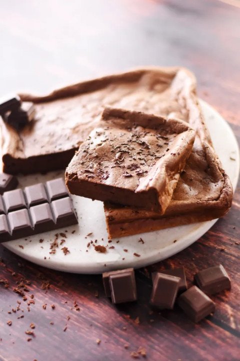 Fondant au chocolat sans beurre, sans farine, sans sucre