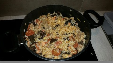 Riz façon cantonnaise (plat complet)