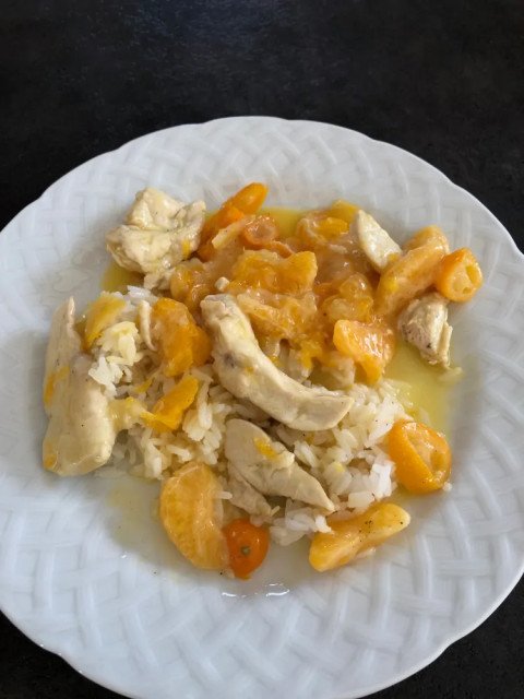 Poulet aux cinq agrumes