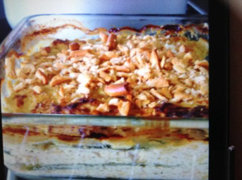 Lasagnes de courgettes au hachis de dinde et lait de coco