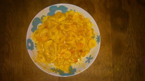 Ravioli à la fondue de poivrons