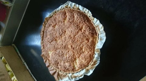 Tarte poire coco