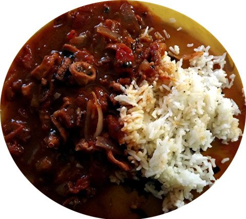 Fricassée de poulpe