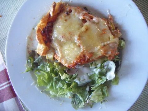 Tarte aux tomates, courgettes et fromage à raclette