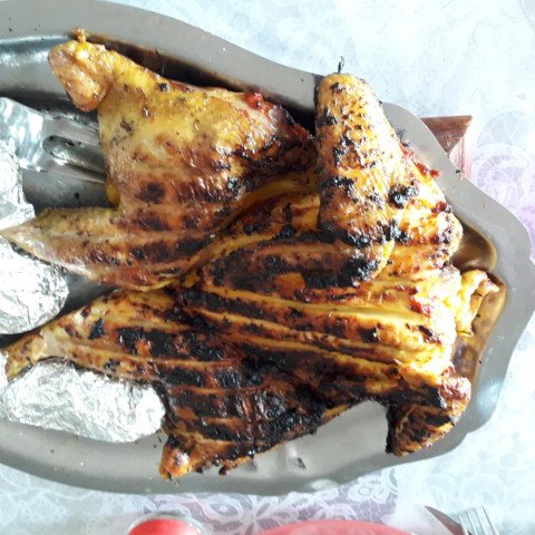 Poulet en Crapaudine