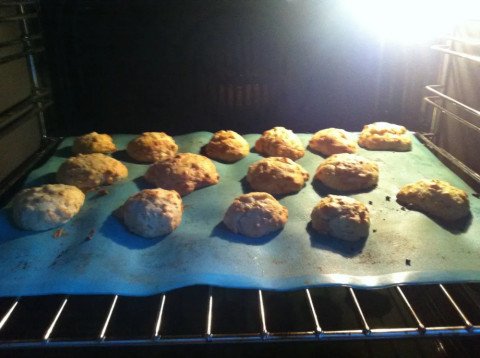 Cookies aux corn flakes