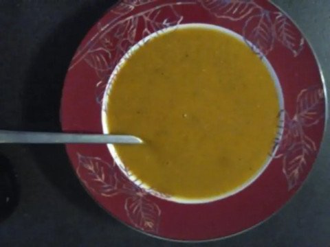 Soupe aux 3 légumes épicés