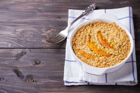 Crumble au potiron