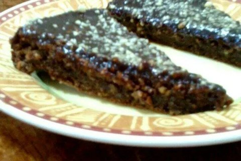 Gâteau au chocolat et amandes
