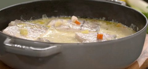 Waterzoï déglefin par Laurent Mariotte