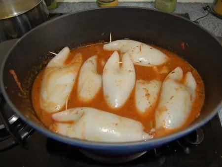 Encornets à l'armoricaine façon Annie