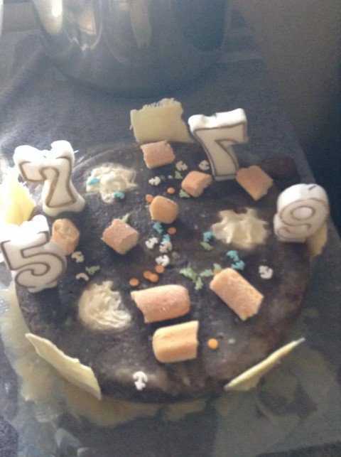 Gâteau moka fourré à la crème de café