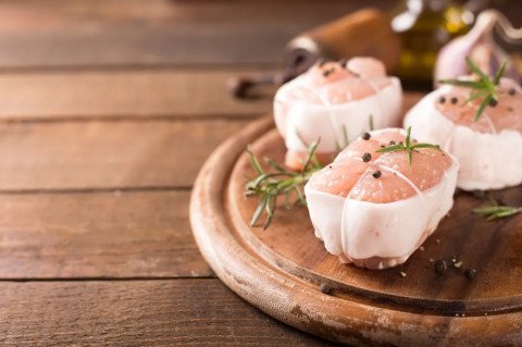 Paupiettes de veau aux raisins