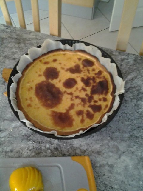 Tarte aux framboises facile