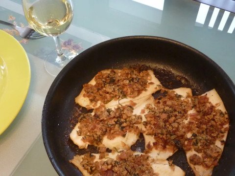 Filet de limande à la bordelaise