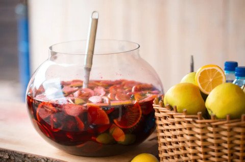 Punch aux fruits sans alcool