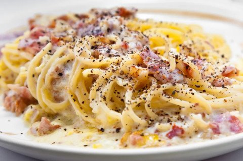 Spaghettis carbonara : la recette italienne sans crème !