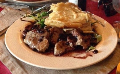 Filet mignon aux myrtilles