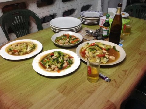 Salade de crabe thaïlandaise