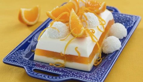 Bûche glacée exotique