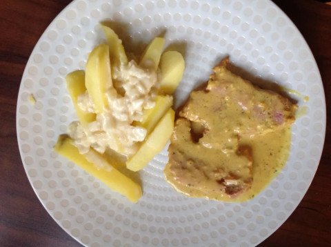 Palette à la diable à l'alsacienne