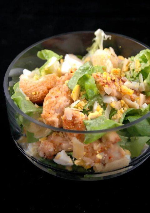 Salade césar au poulet light