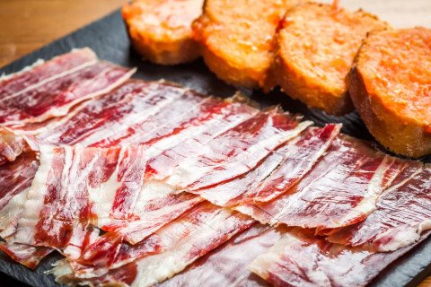Pain Catalan au Jambon Serrano