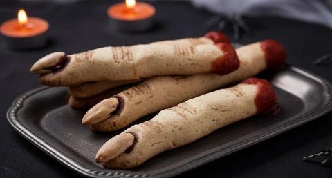Doigts de sorcière à croquer pour Halloween