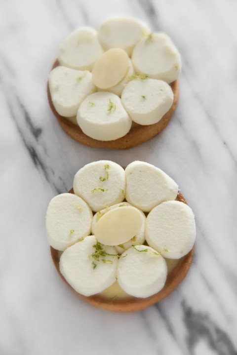 Tarte au citron yuzu par Jeffrey Cagnes