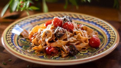 Pappardelle alla putanesca