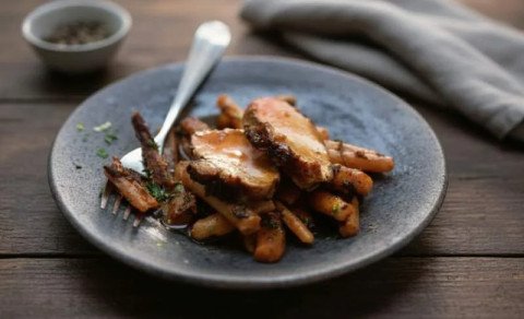 Mignon de veau et salsifis