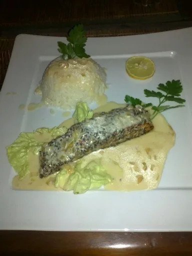 pavés de saumon au poivre