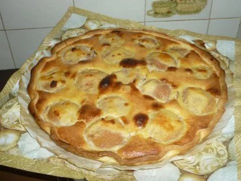 Tarte aux poires amandine IG bas