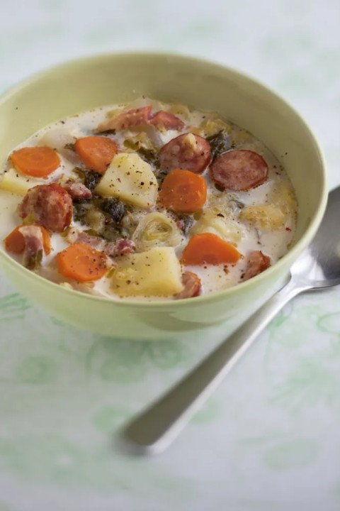 Soupe d'hiver aux pommes de terre