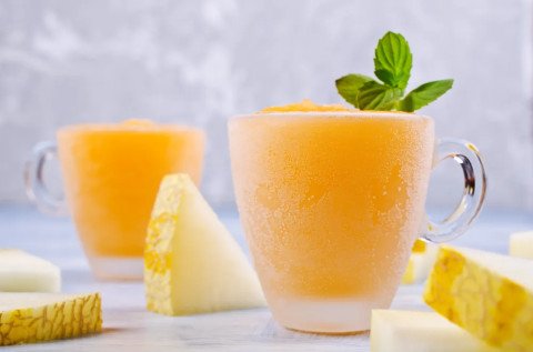 Granité au melon et porto