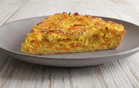 Tarte à la courge spaghetti