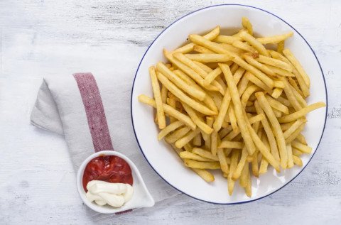 Frites maison au four