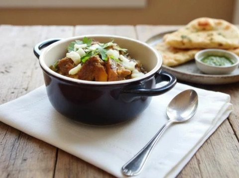 Curry de haddock aux noix de macadamia