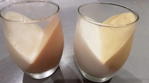 Pana cotta légère et onctueuse à la mangue et noix de coco